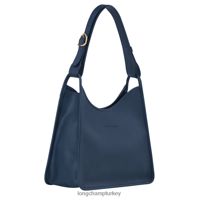 Longchamp çanta Donanma kadınlar le foulonne berduş çantası NJPBL391