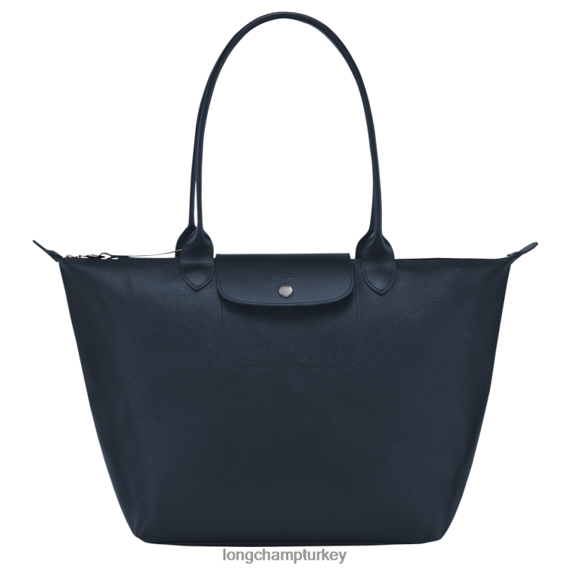 Longchamp çanta Donanma kadınlar le pliage şehir çantası NJPBL351