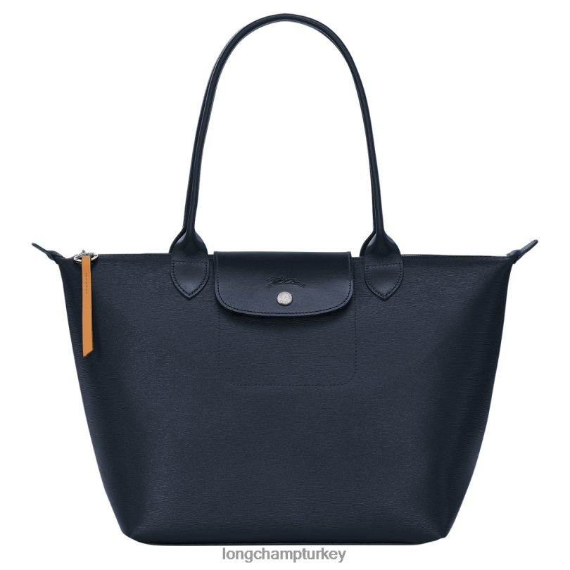 Longchamp çanta Donanma kadınlar le pliage şehir çantası NJPBL355