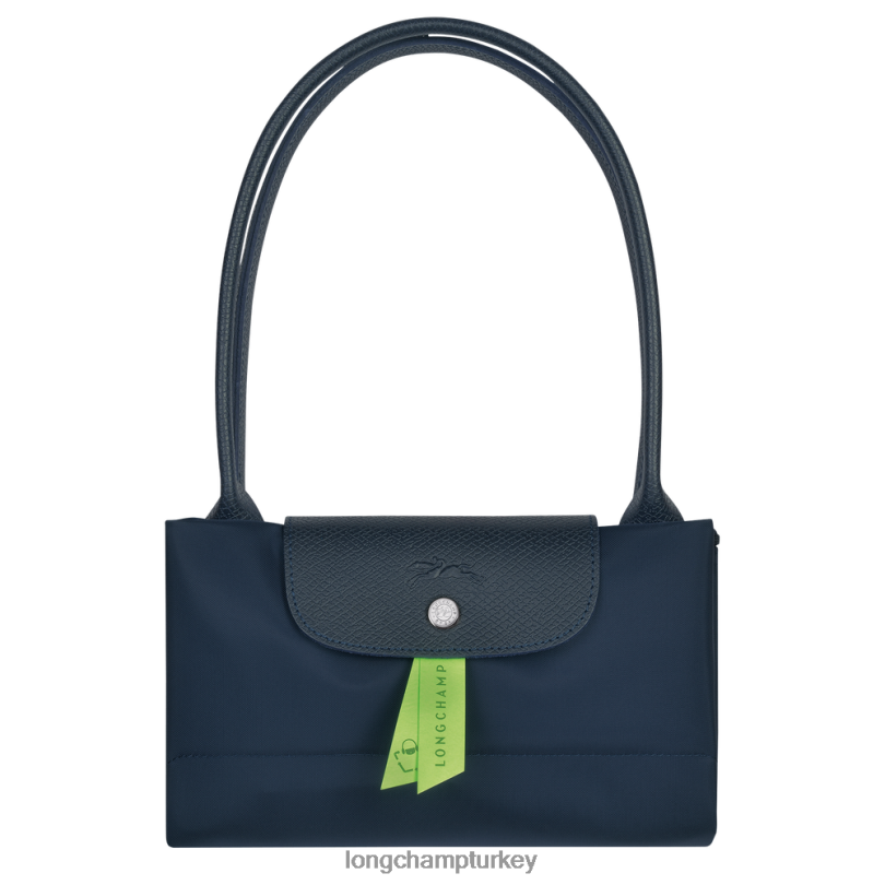 Longchamp çanta Donanma kadınlar le pliage yeşil tote çanta NJPBL406