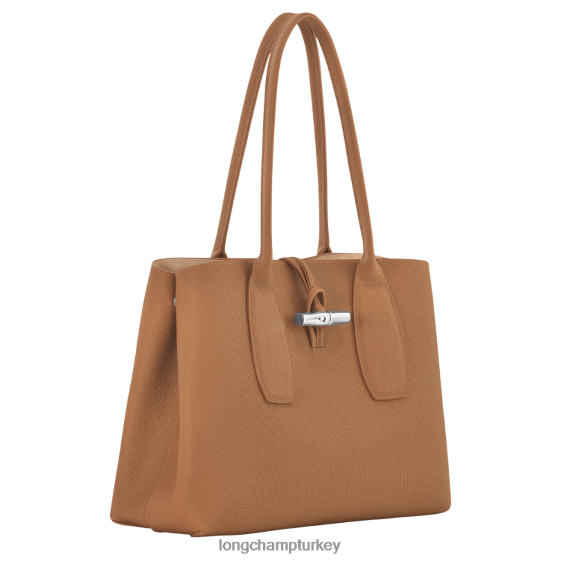 Longchamp çanta doğal kadınlar roseau tote çanta NJPBL369