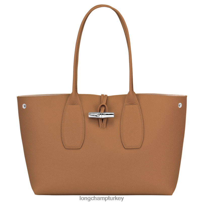 Longchamp çanta doğal kadınlar roseau tote çanta NJPBL369