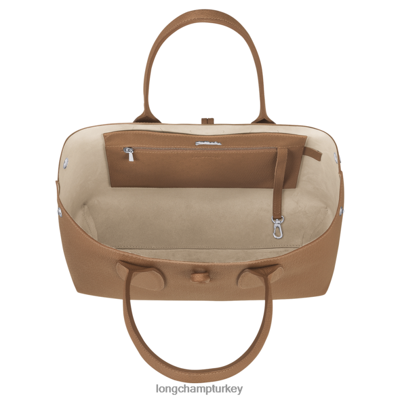 Longchamp çanta doğal kadınlar roseau tote çanta NJPBL369