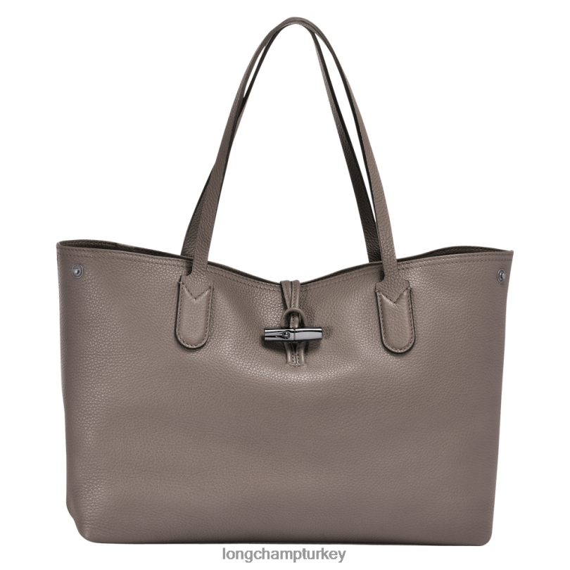 Longchamp çanta gri kadınlar Roseau Essential çantası NJPBL362