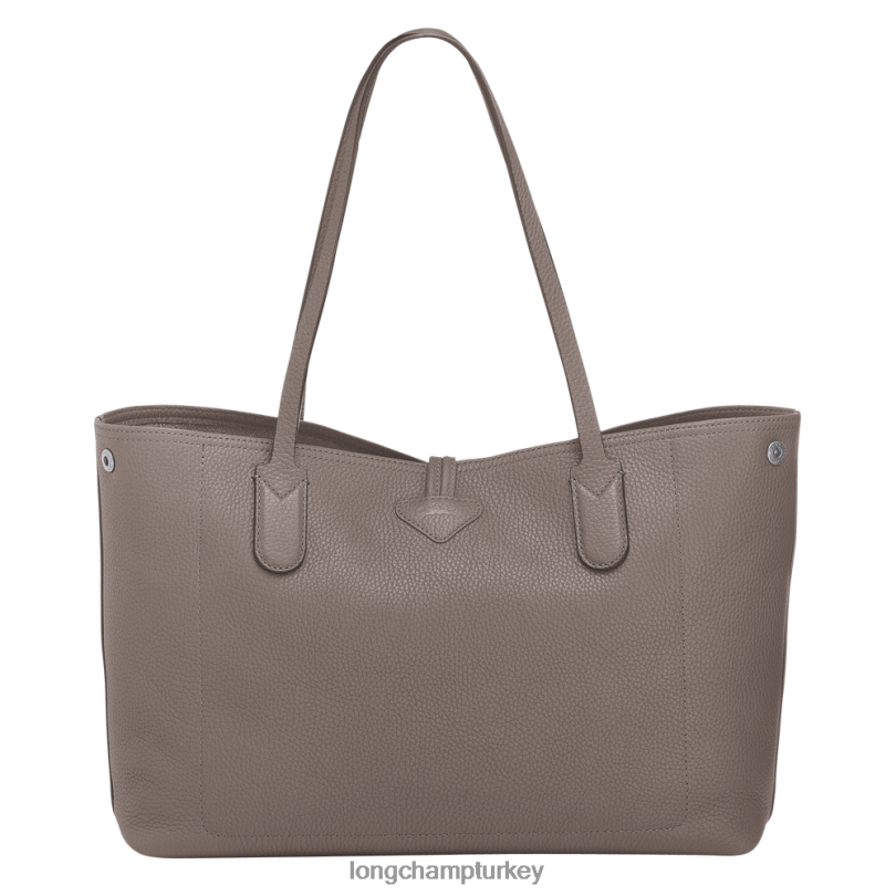 Longchamp çanta gri kadınlar Roseau Essential çantası NJPBL362