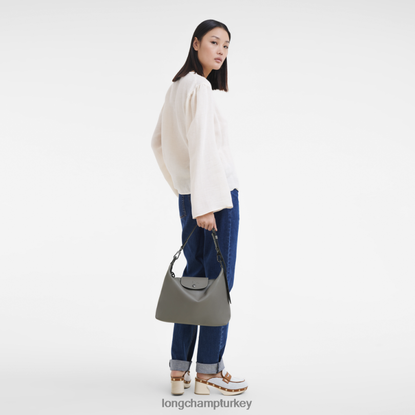 Longchamp çanta kaplumbağa güvercini kadınlar le pliage xtra hobo çanta NJPBL396
