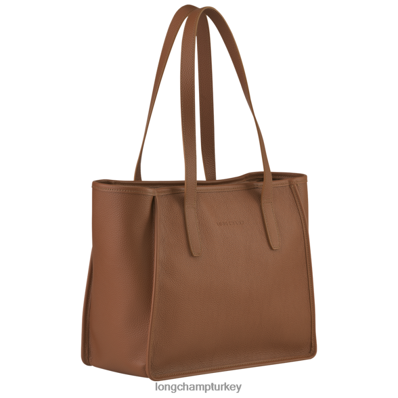 Longchamp çanta karamel kadınlar le foulonne çantası NJPBL385