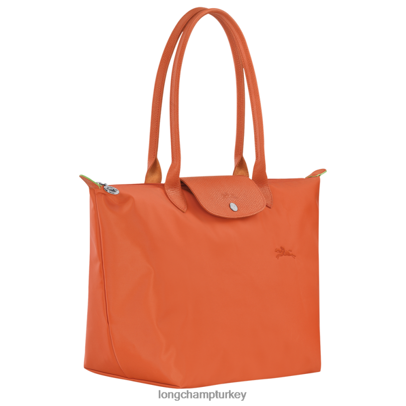 Longchamp çanta karot kadınlar le pliage yeşil tote çanta NJPBL407