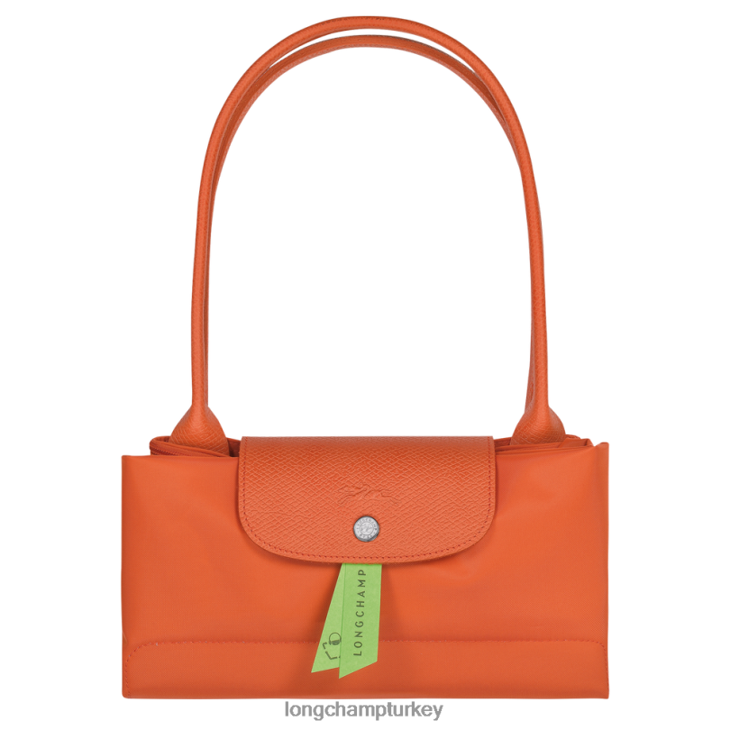 Longchamp çanta karot kadınlar le pliage yeşil tote çanta NJPBL407