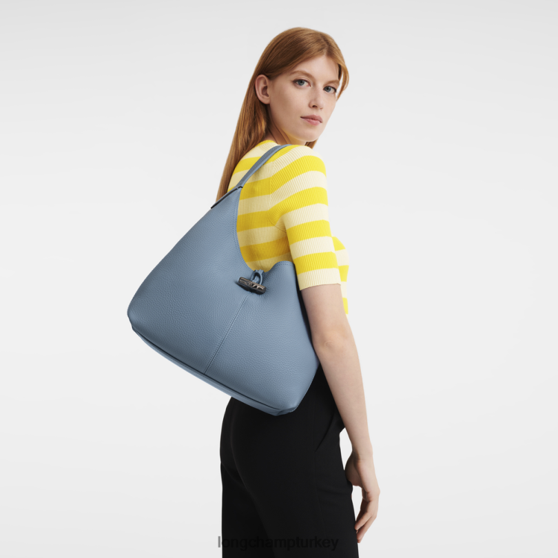 Longchamp çanta kayrak kadınlar Roseau Essential Hobo Çanta NJPBL359