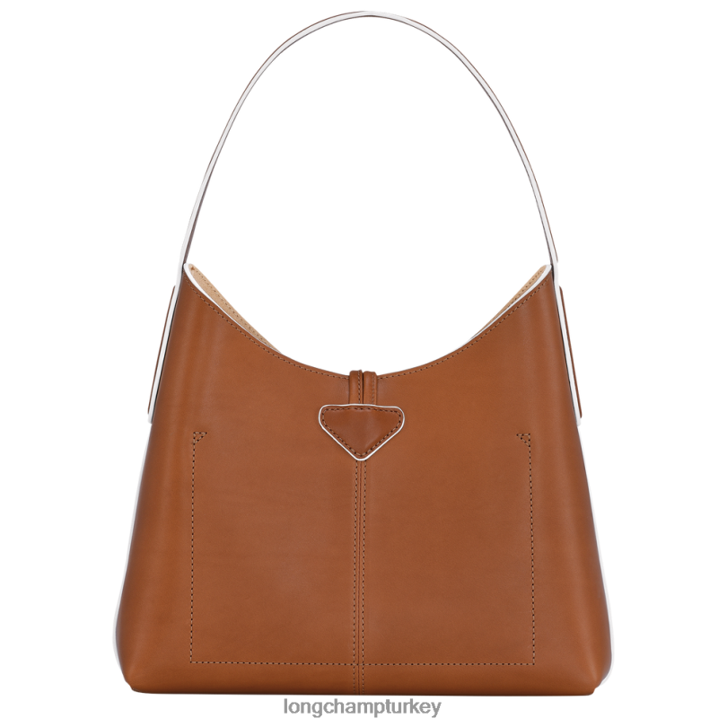 Longchamp çanta konyak kadınlar Roseau berduş çantası NJPBL382
