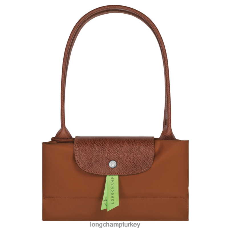 Longchamp çanta konyak kadınlar le pliage yeşil tote çanta NJPBL404