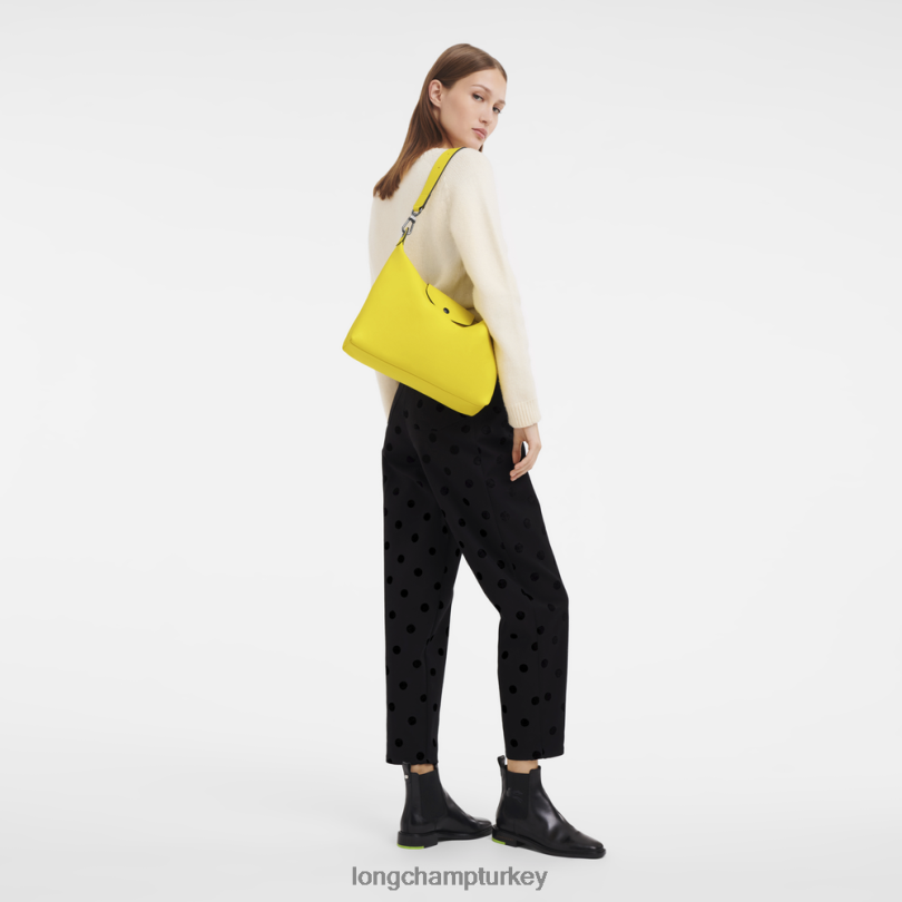 Longchamp çanta limon kadınlar le pliage xtra hobo çanta NJPBL394