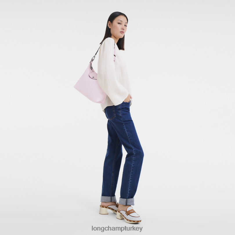 Longchamp çanta petal pembe kadınlar le pliage xtra hobo çanta NJPBL397