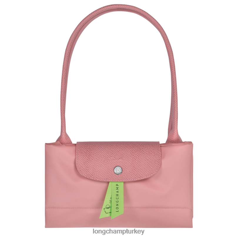 Longchamp çanta petal pembe kadınlar le pliage yeşil tote çanta NJPBL408