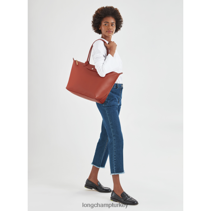Longchamp çanta pişmiş toprak kadınlar le pliage şehir çantası NJPBL350