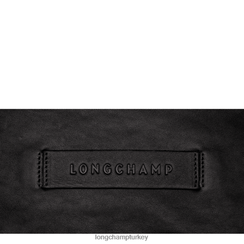Longchamp çanta siyah kadınlar 3 boyutlu serseri çanta NJPBL398