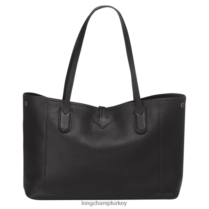 Longchamp çanta siyah kadınlar Roseau Essential çantası NJPBL360