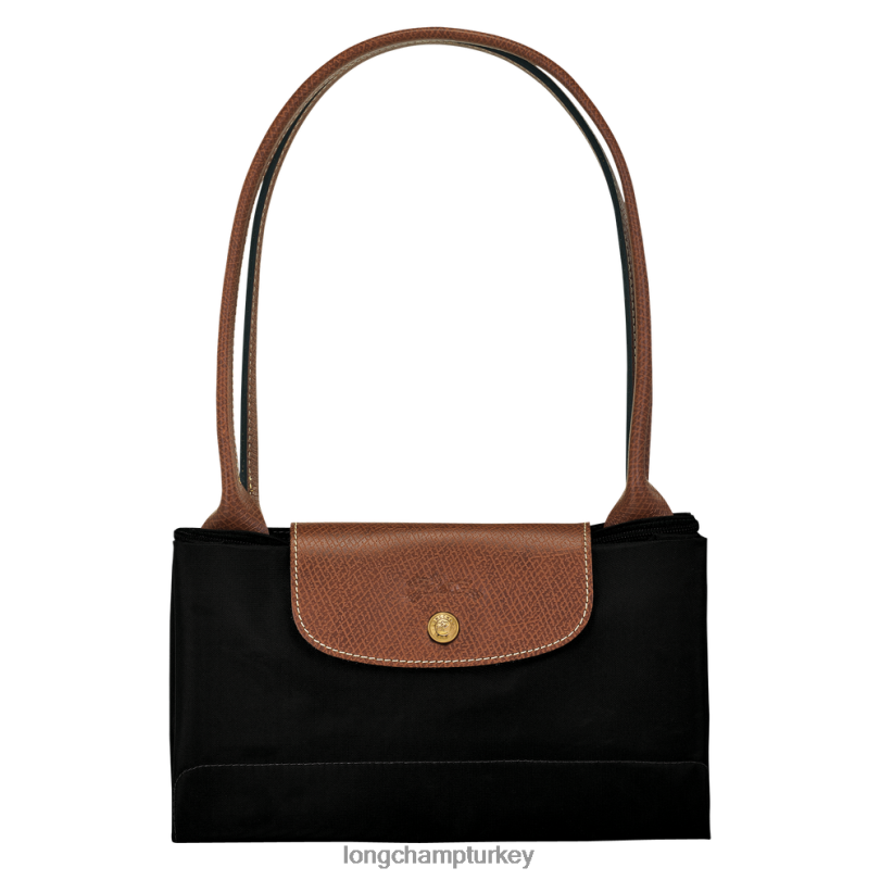 Longchamp çanta siyah kadınlar le pliage orijinal taşıma çantası NJPBL38
