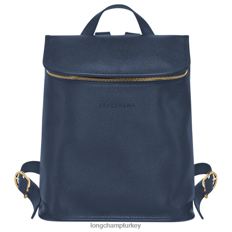 Longchamp çanta Donanma kadınlar le foulonne sırt çantası NJPBL430