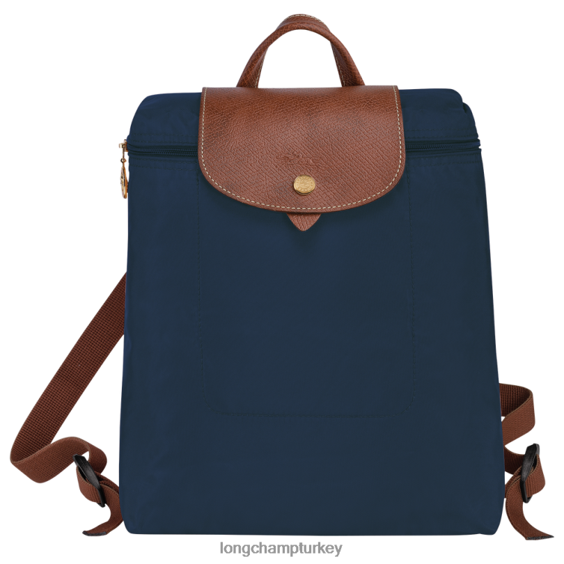 Longchamp çanta Donanma kadınlar le pliage orijinal sırt çantası NJPBL444