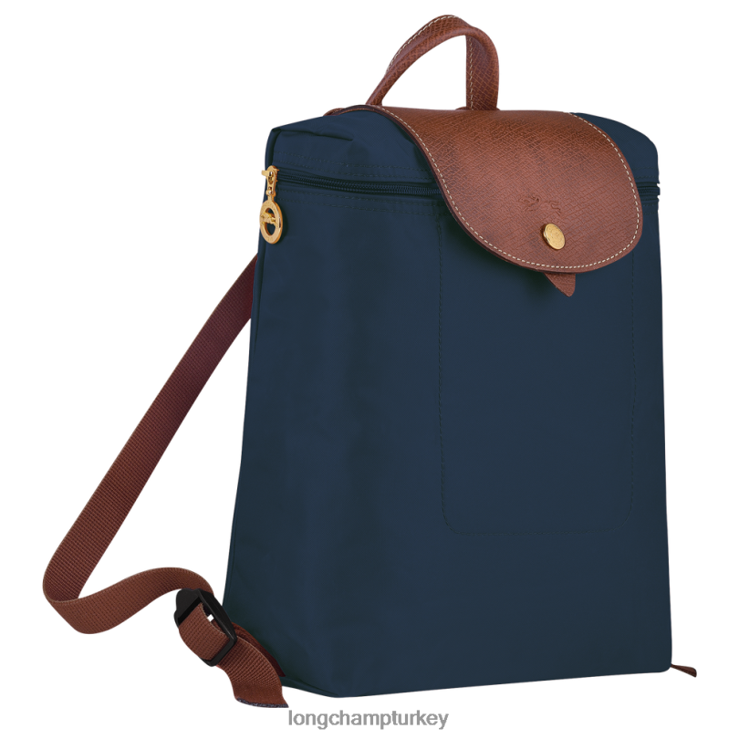 Longchamp çanta Donanma kadınlar le pliage orijinal sırt çantası NJPBL444