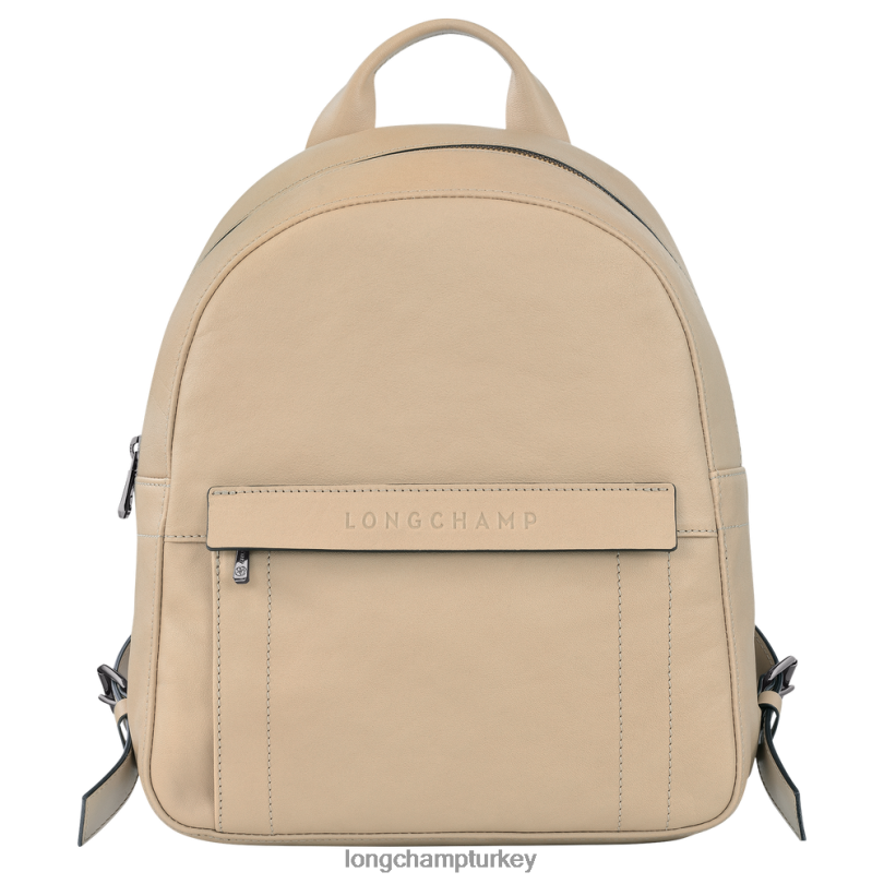 Longchamp çanta bej kadınlar 3d sırt çantası NJPBL431