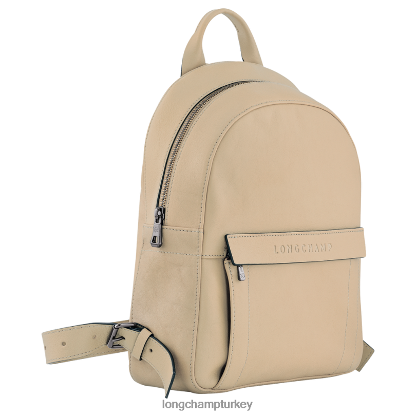 Longchamp çanta bej kadınlar 3d sırt çantası NJPBL431