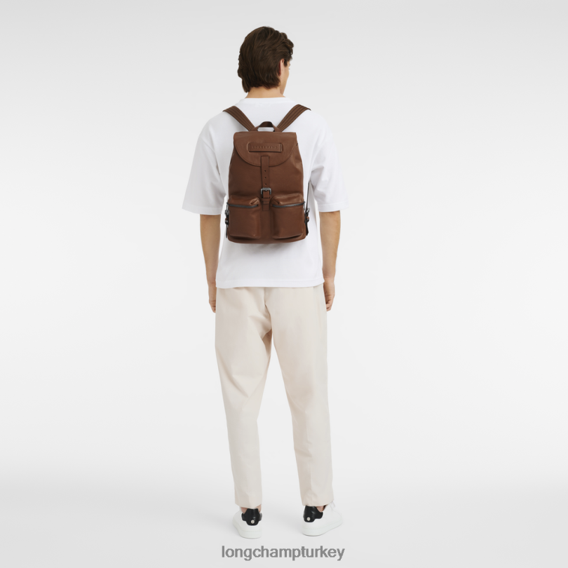 Longchamp çanta konyak kadınlar 3d sırt çantası NJPBL453