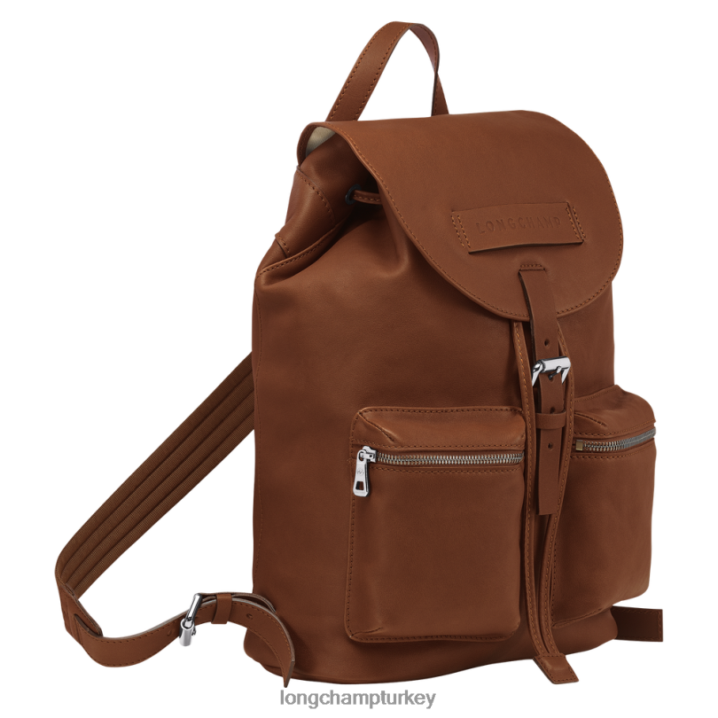 Longchamp çanta konyak kadınlar 3d sırt çantası NJPBL453