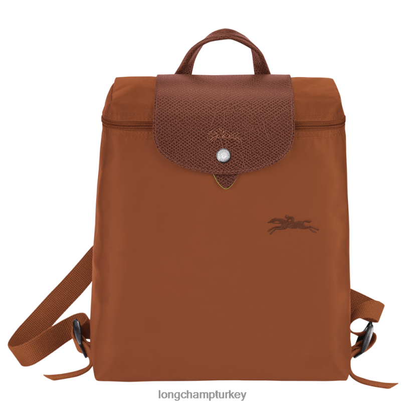 Longchamp çanta konyak kadınlar le pliage yeşil sırt çantası NJPBL436