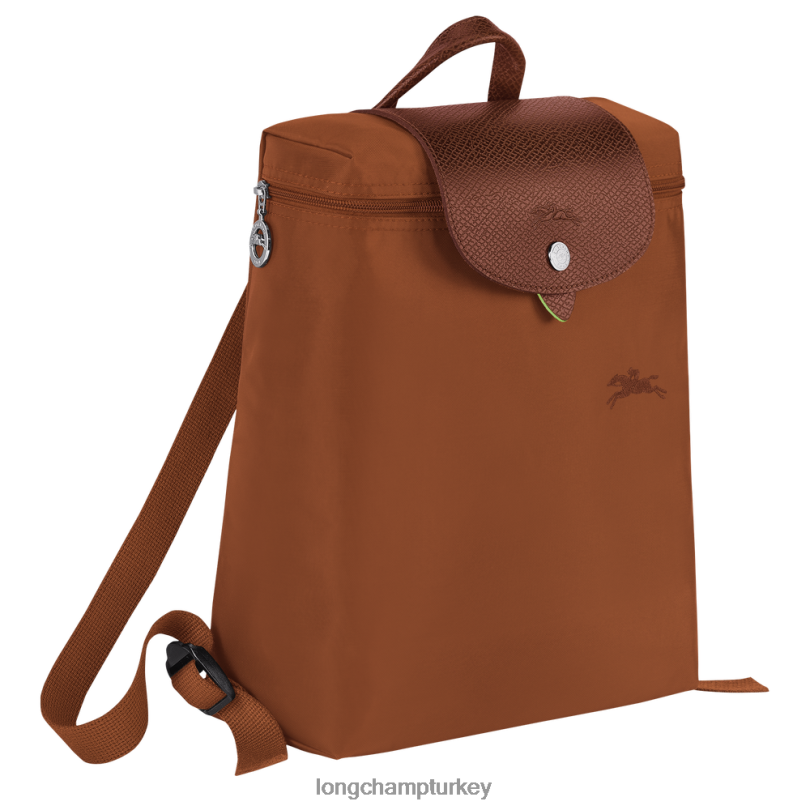 Longchamp çanta konyak kadınlar le pliage yeşil sırt çantası NJPBL436