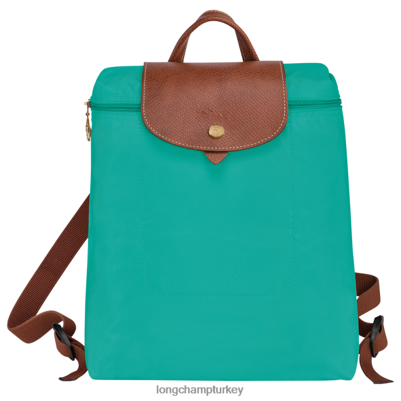 Longchamp çanta turkuaz kadınlar le pliage orijinal sırt çantası NJPBL445