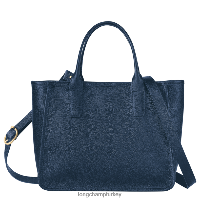 Longchamp çanta Donanma kadınlar le foulonne çantası NJPBL127