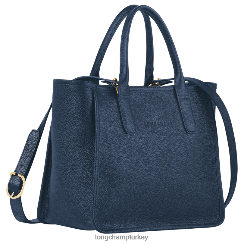 Longchamp çanta Donanma kadınlar le foulonne çantası NJPBL127