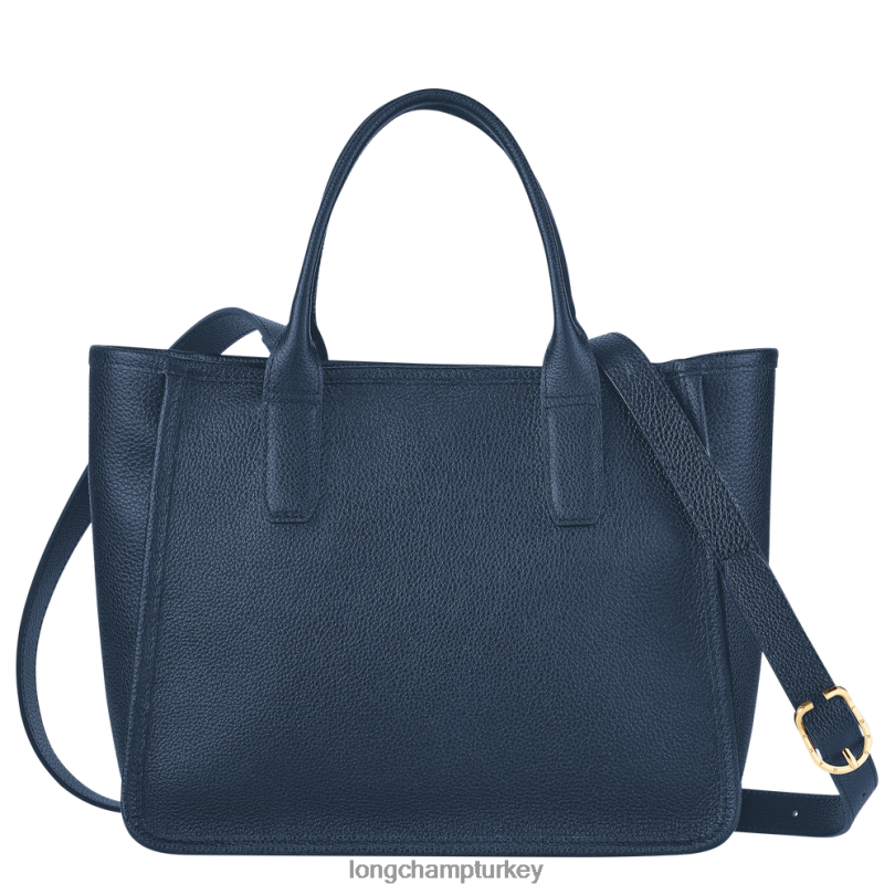 Longchamp çanta Donanma kadınlar le foulonne çantası NJPBL127