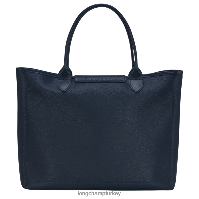 Longchamp çanta Donanma kadınlar le pliage şehir çantası NJPBL86