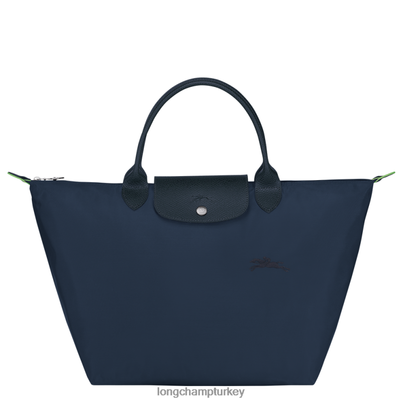 Longchamp çanta Donanma kadınlar le pliage yeşil çanta NJPBL195