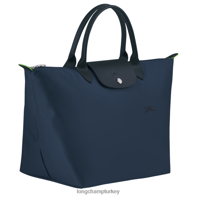 Longchamp çanta Donanma kadınlar le pliage yeşil çanta NJPBL195