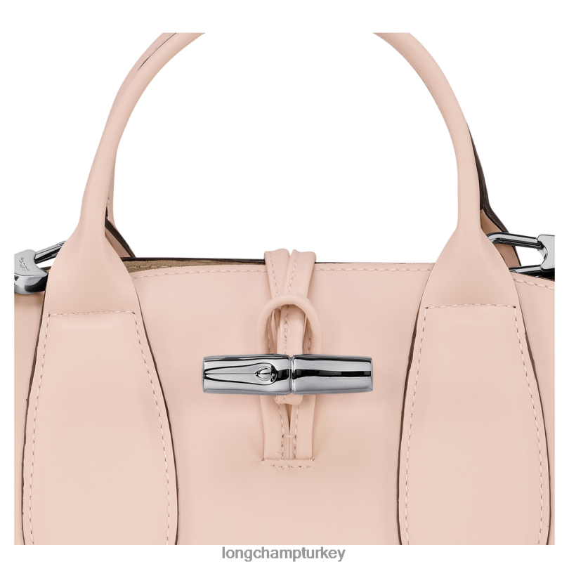 Longchamp çanta açık pembe kadınlar Roseau çanta NJPBL102