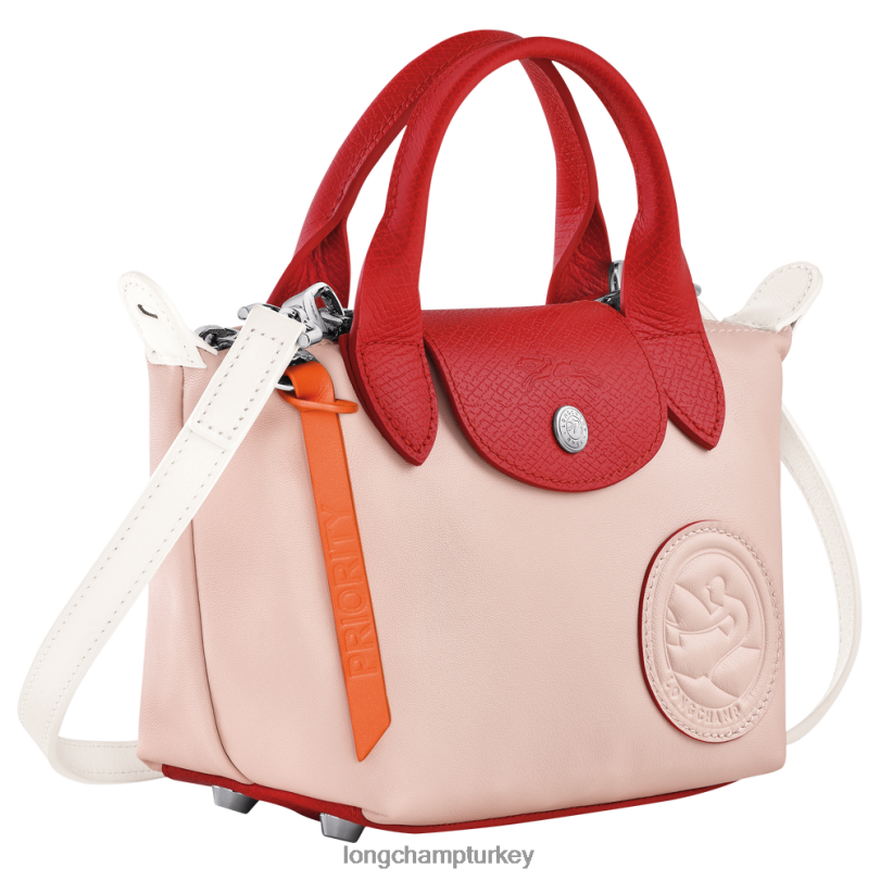 Longchamp çanta açık pembe kadınlar le pliage xtra çanta NJPBL156