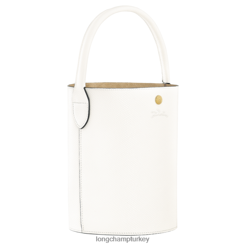 Longchamp çanta beyaz kadınlar epure kova çantası NJPBL36