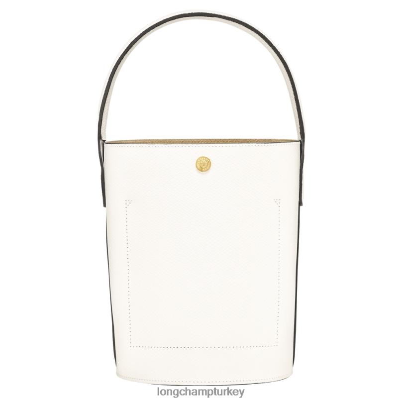 Longchamp çanta beyaz kadınlar epure kova çantası NJPBL36