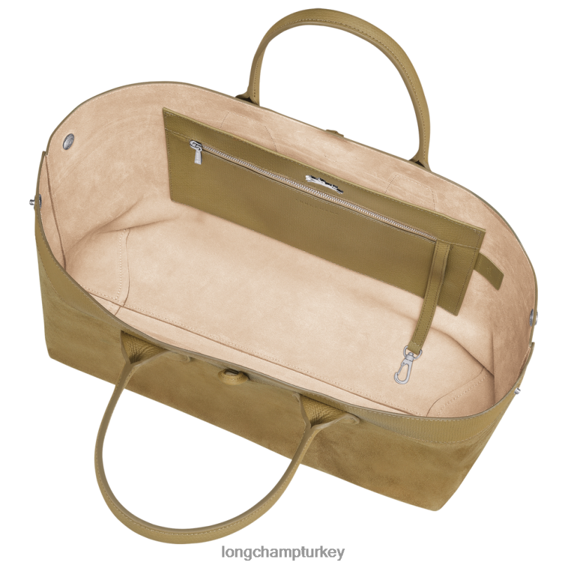 Longchamp çanta bronz kadınlar Roseau çanta NJPBL119