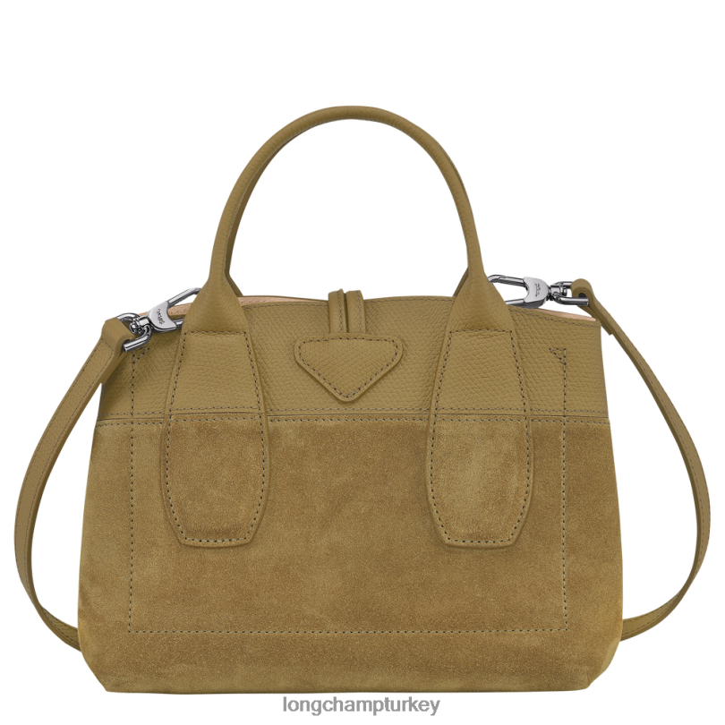 Longchamp çanta bronz kadınlar Roseau çanta NJPBL120