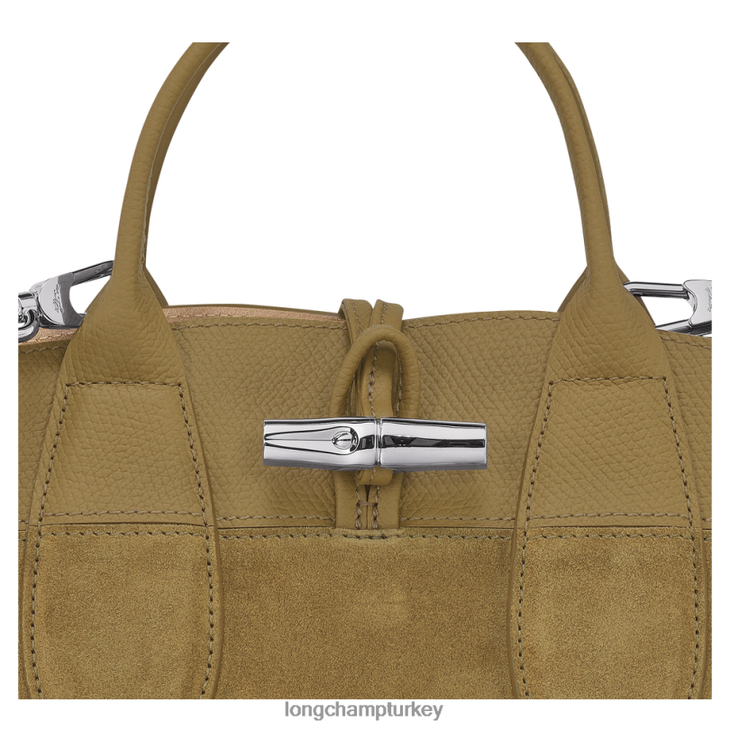 Longchamp çanta bronz kadınlar Roseau çanta NJPBL120