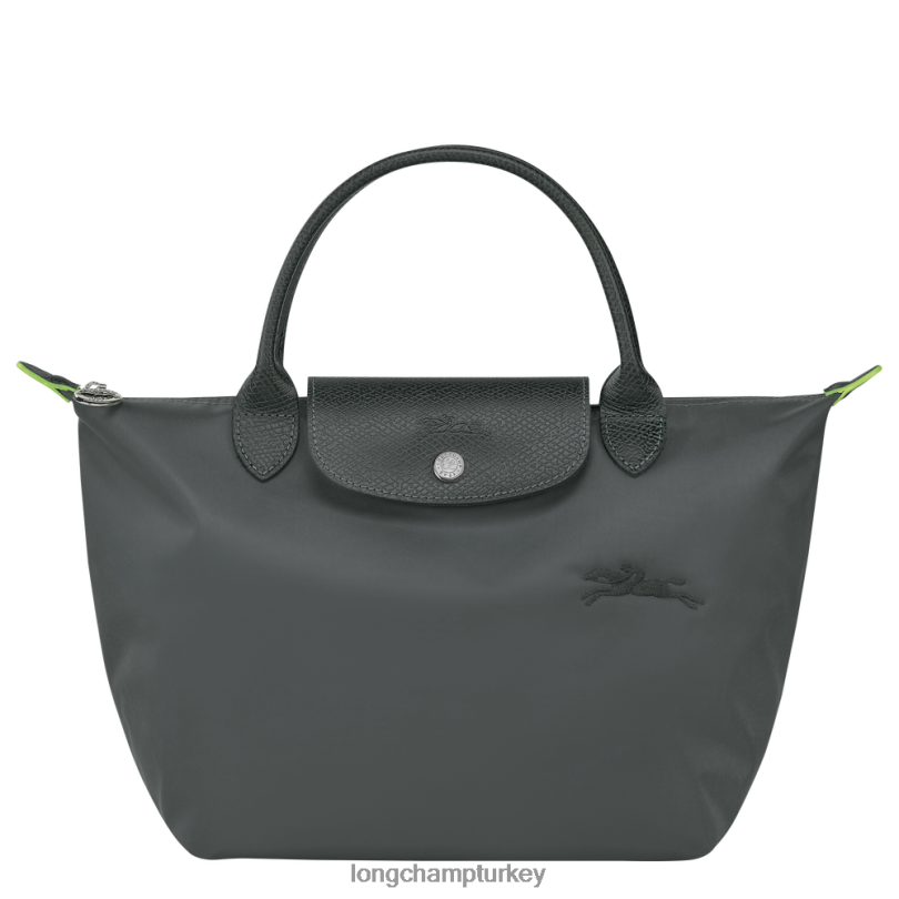 Longchamp çanta grafit kadınlar le pliage yeşil çanta NJPBL189