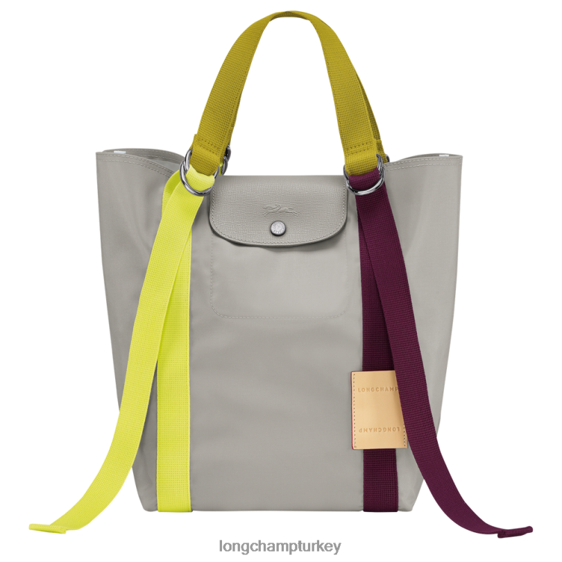Longchamp çanta gri kadınlar le pliage yeniden oynatma çantası NJPBL49