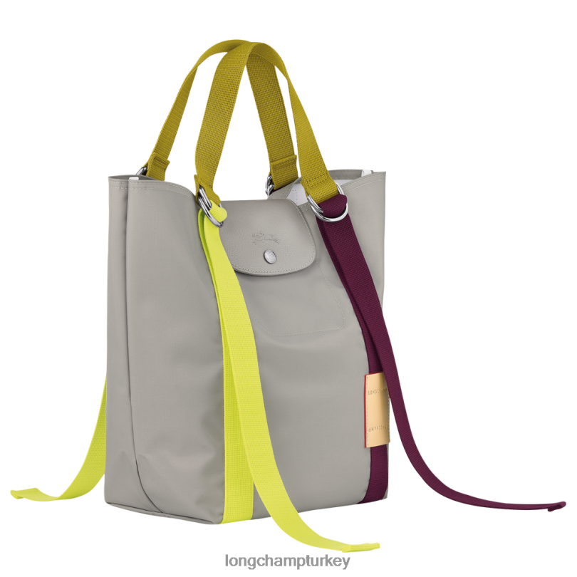 Longchamp çanta gri kadınlar le pliage yeniden oynatma çantası NJPBL49