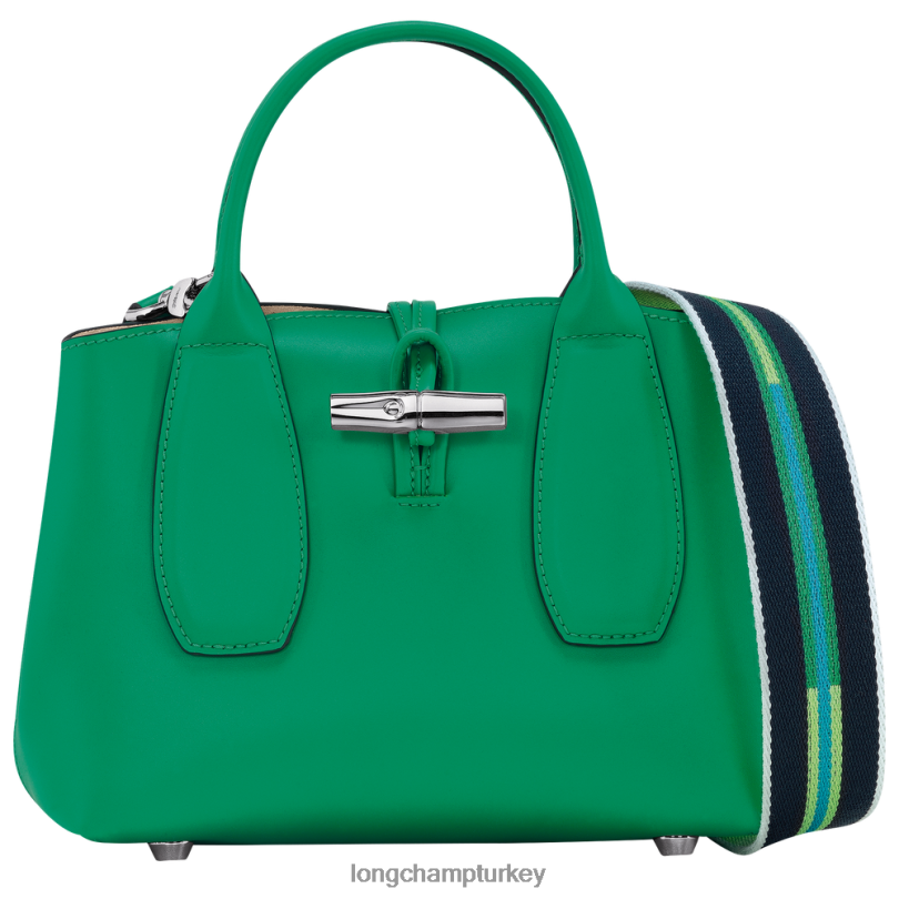 Longchamp çanta çimen/yeşil ışık kadınlar Roseau çanta NJPBL101